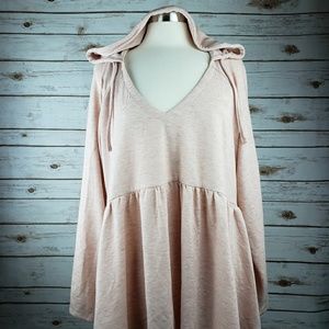 Womans TORRID hooded fall top size 3x